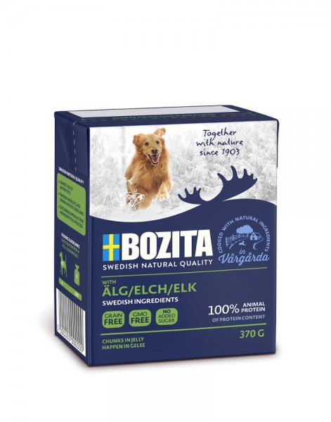 Bozita Naturals Happen in Gelee Elch 370g