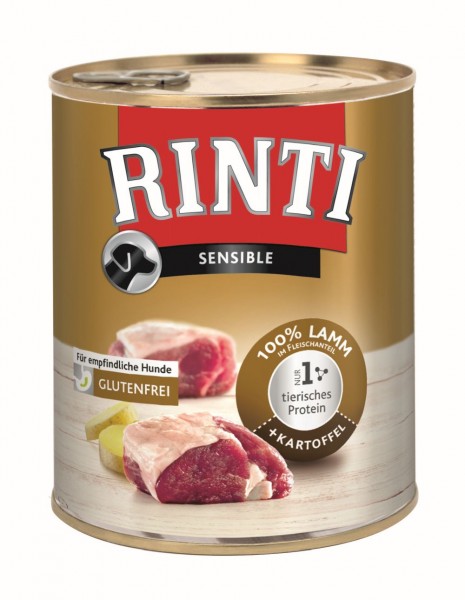 Rinti Sensible Lamm & Kartoffeln 800g