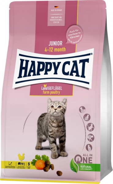Happy Cat Young Junior Land Geflügel 10 kg