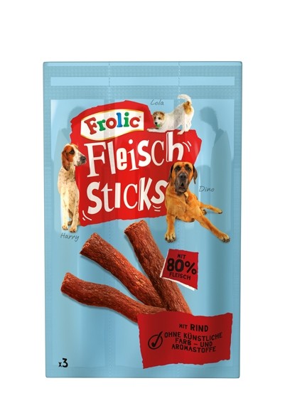 Frolic Fleischsticks mit Rind, 3 St.