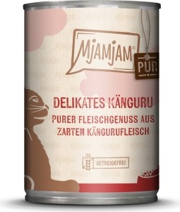 MjAMjAM - Katze purer Fleischgenuss - zartes Känguru pur