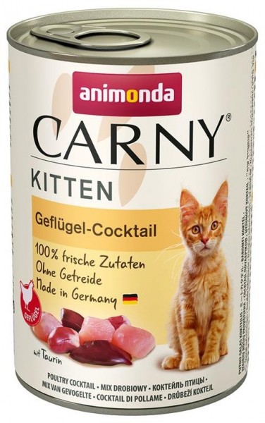 *** Animonda Carny Kitten Geflügel-Cocktail - 400g Dose [*** AUSLAUFARTIKEL]