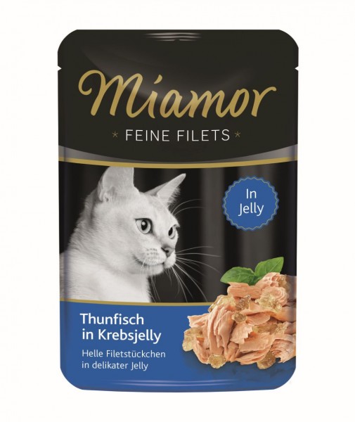 Miamor Feine Filets Thunfisch in Krebsjelly 100g