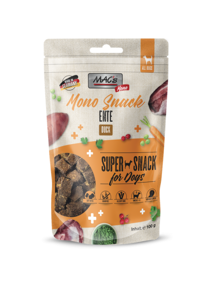 MACs DOG - Mono Snack Ente 100g