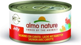 Almo Nature Katze Jelly - Lachs mit Karotte - 70g Dose