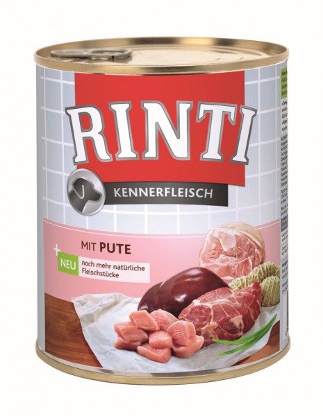 Rinti Pur Kennerfleisch Pute 800g