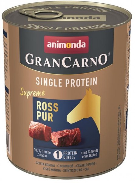 Animonda GranCarno Single Protein Adult Ross pur - 800g Dose