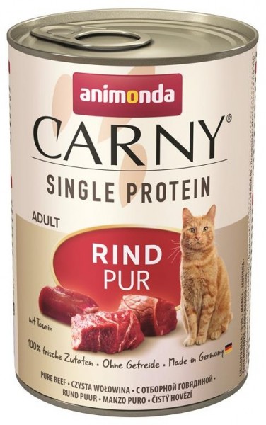 Animonda Carny Adult Single Protein Rind pur - 400g Dose