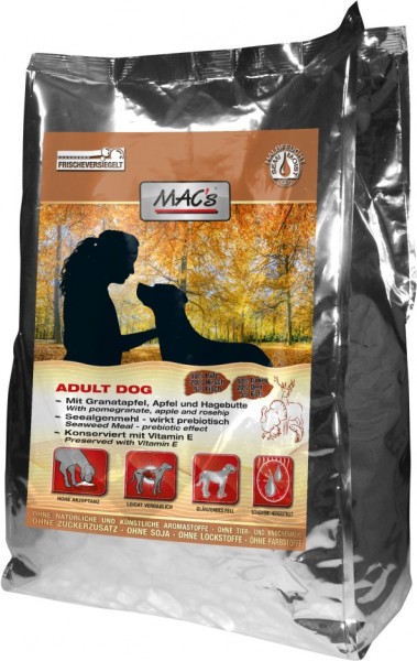 MACs Dog Soft Adult Pute & Hirsch - 1,5kg Beutel