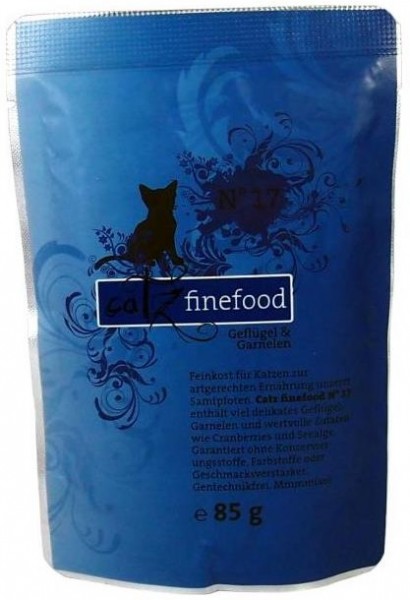 Catz finefood No. 17 Geflügel & Garnele 85g