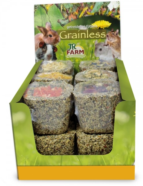 JR Farm Grainless Knabber-Napf gemischt 12x75g