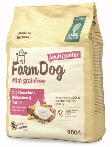 FarmDog Mini grainfree 900g