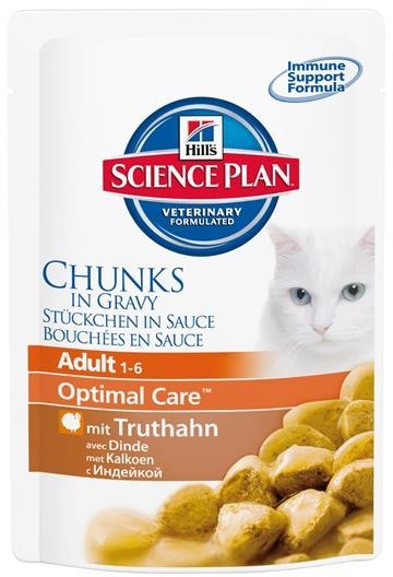 Hills Science Plan Katze Adult Truthahn - 85g Frischebeutel