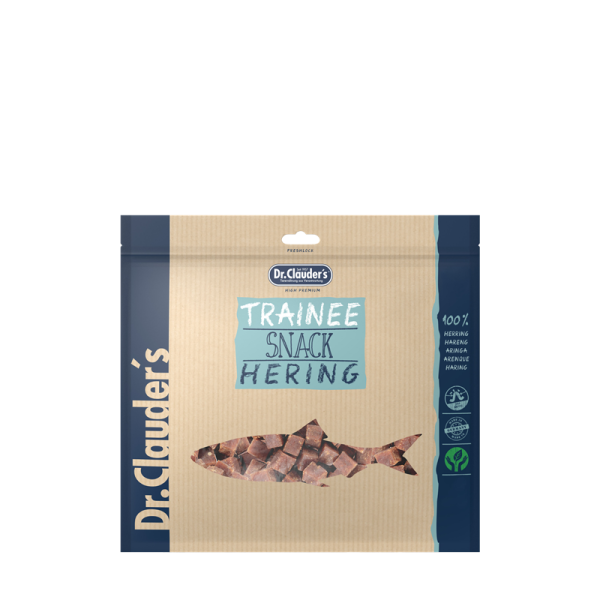Dr. Clauder´s Dog Snack Trainee Hering 500g