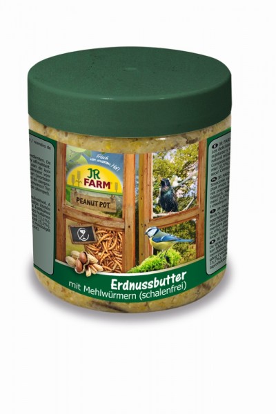 JR Farm Gard.Erdnussbut.Mehlwü.400g