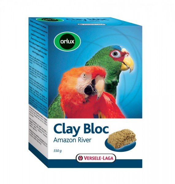 Versele-Laga Orlux Clay Bloc Amazon River - 550g Mineraltonblock