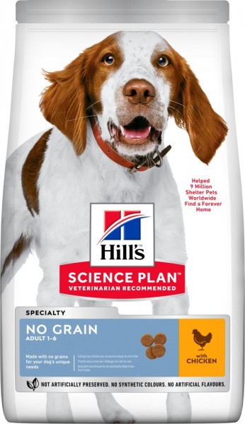 Hills Science Plan Hund Adult No Grain Medium Huhn - 2,5kg Beutel