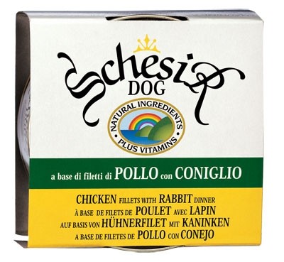 Schesir Dog - Huhn & Kaninchen - 150g Dose