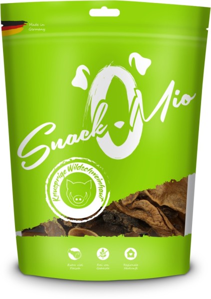 SnackOMio - knusprige Wildschweinhaut 500g Beutel [*** AUSLAUFARTIKEL ***]
