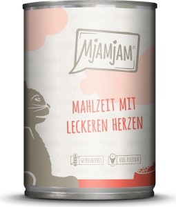 MjAMjAM - Katze Mahlzeit mit leckeren Herzen 400 g