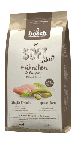 Bosch HPC Soft Hühnchen & Banane 1kg