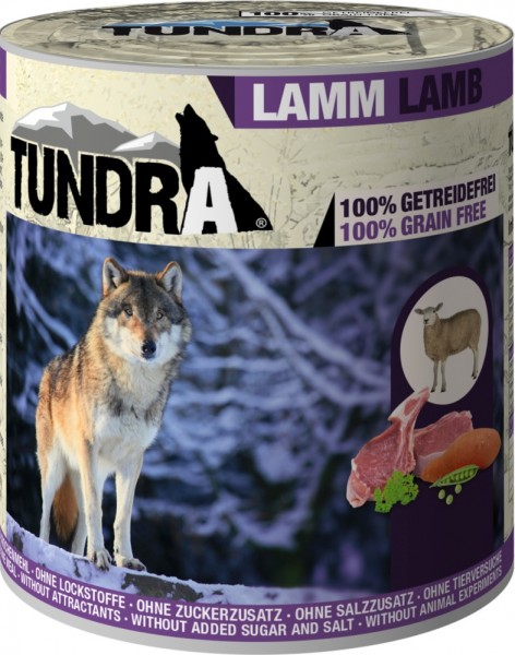 Tundra Adult Dog Lamm - 800g Dose
