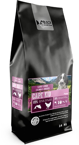 Black Canyon Cape Kid Puppy Lachs & Huhn 14 kg