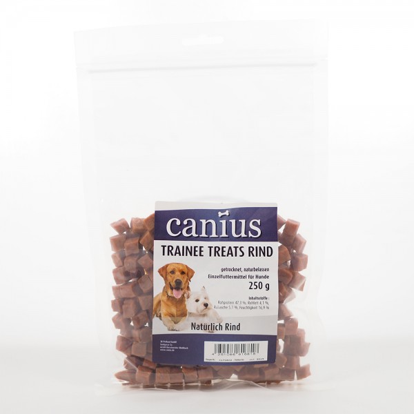 Canius Trainee Treats Rind 250g