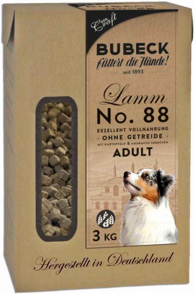 Bubeck Lamm, Kartoffel & Amaranth Nr.88 3kg