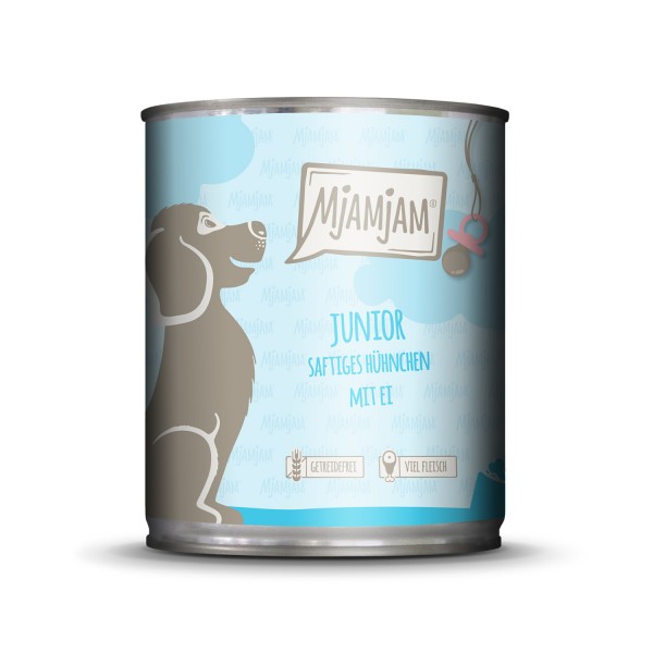 MjAMjAM - Junior saftiges Hühnchen mit Ei 800g