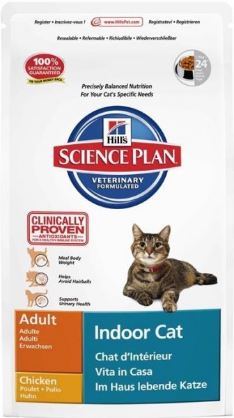 Hills Science Plan Katze Adult Hairball Indoor Huhn - 1,5kg Beutel