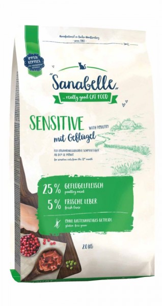 Sanabelle Sensitive Geflügel 2 kg