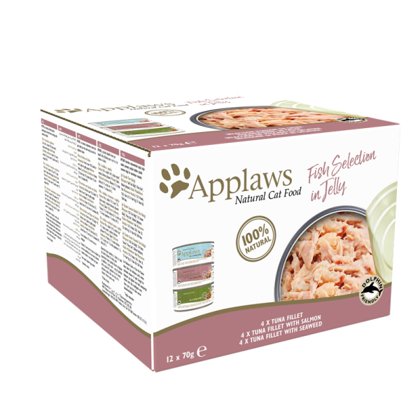 Applaws Cat Multipack Fisch Selection in Gelee 12x70g