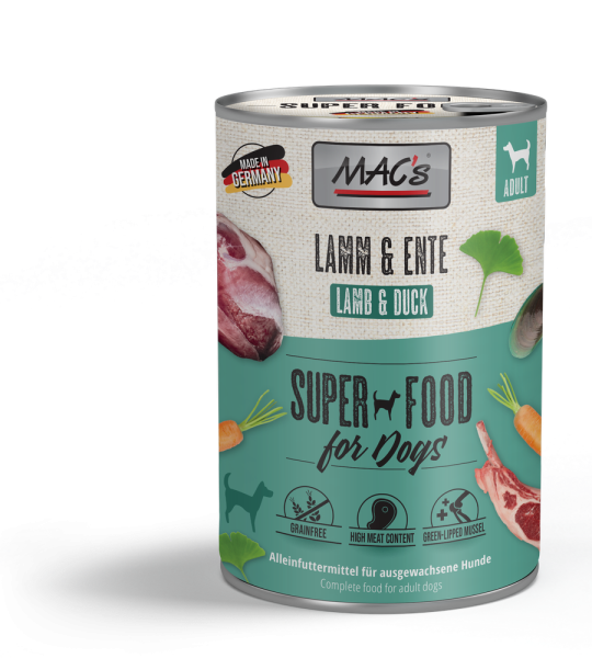 MACs DOG - Lamm & Ente 400g