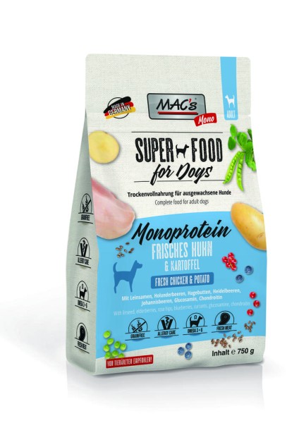 MACs DOG - Mono frisches Huhn 750g