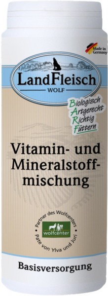 *** LandFleisch Wolf Vitamin-, Mineralmischung 250g [*** AUSLAUFARTIKEL]