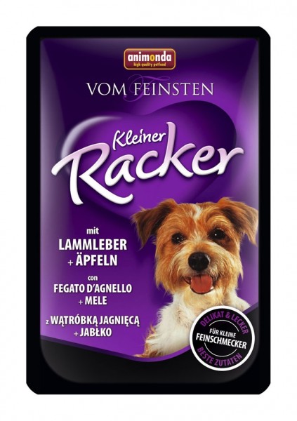 Animonda Kleine Racker Lammleber & Äpfeln 85g Frischebeutel