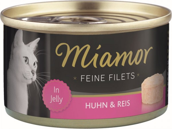 Miamor Feine Filets Huhn & Reis - 100g Dose