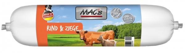 MACs Dog Wurst Rind & Ziege - 400g