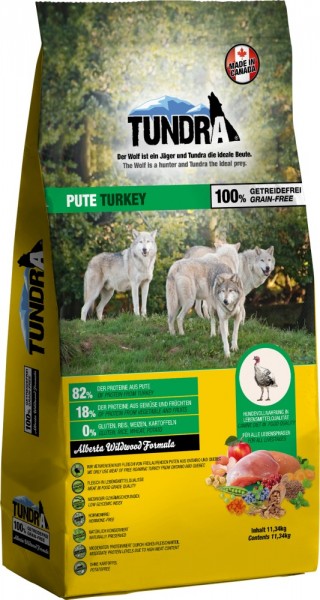 Tundra Adult Dog Alberta Wildwood Pute - 11,34kg Beutel