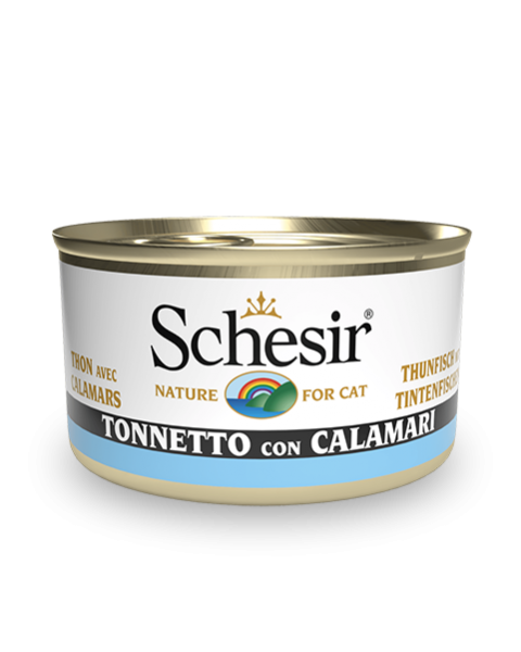 Schesir Cat - Thunfisch & Tintenfisch - 85g Dose