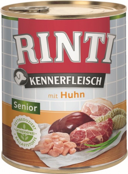 Rinti Kennerfleisch Senior Huhn 800g