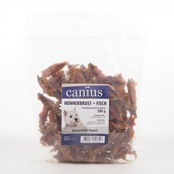 Canius Hühnerbrust + Fisch 500g