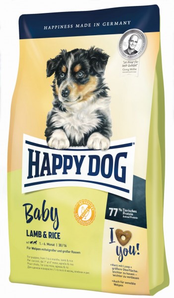 Happy Dog Supreme Young Baby Lamm & Reis 1kg