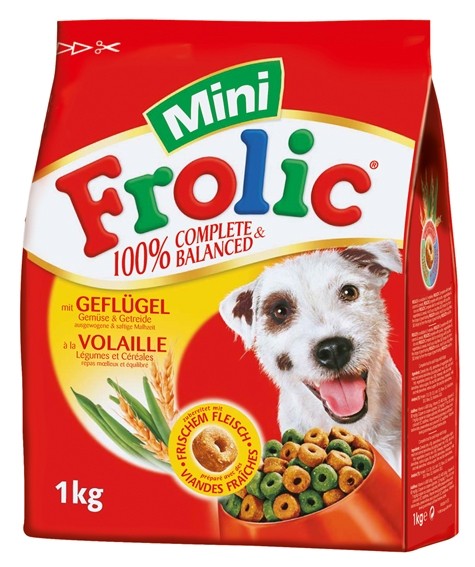 Frolic Complete Mini mit Gefluegel, Gemuese und Getreide 1kg