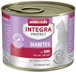 Animonda Cat Integra Protect Diabetes mit Rind - 200g Dose