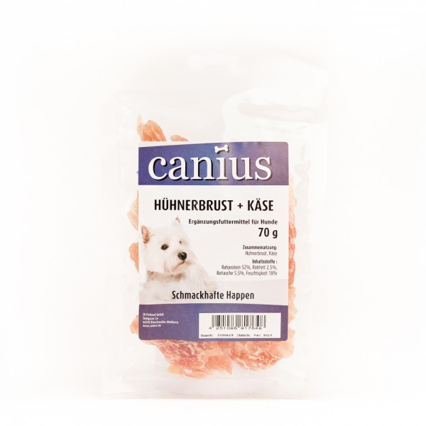 Canius Hühnerbrust + Käse 70g