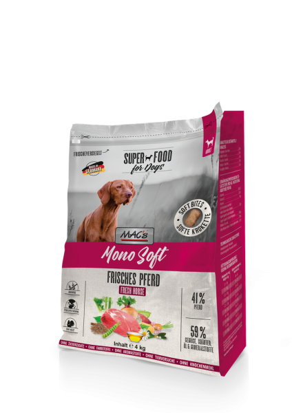 MACs DOG - Mono Soft - Frisches Pferd 4kg