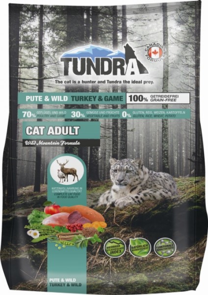 Tundra Cat Turkey+Game 1,45kg Trockenfutter