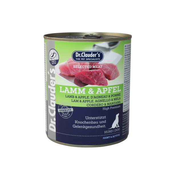 Dr. Clauder´s Sel.Meat Lamm & Apfel 800g